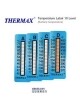 Thermax 10L-D 온도테이프 테이프온도계 써맥스10L-D