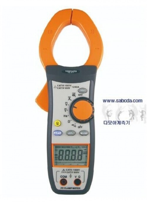 다모아계측기,TM-3011 클램프미터 후크메타 클램프메타 전류계 TM3011
