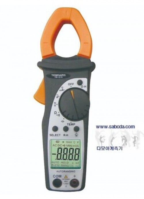 다모아계측기,TM-1016 클램프미터 후크메타 클램프메타 전류계 TM1016