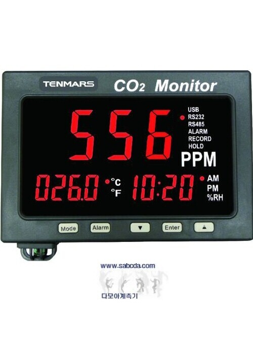 다모아계측기,CO2측정기 TM-187A CO2메타 이산화탄소측정기 CO2계측기 TM187A