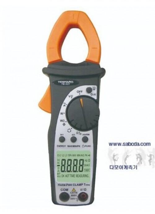 다모아계측기,TM-1017 클램프미터 후크메타 클램프메타 전류계 TM1017